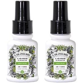 Car-Pourri Car Odor Air + Fabric Odor Freshener Spray, Fresh Cruise, Travel Size 1.4 Fl Oz