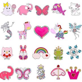 DALOO 25/27/32 PCS Shoe Charms for Women and Girls,2PCS Shoe Chain for Adult Shoe Decoration Charm