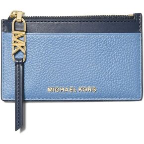 Michael Kors Empire Small Zip Card Case Brown/Luggage One Size in Saudi Arabia