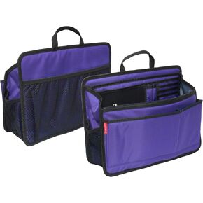 Insert Organizer for Casual Briefcase, Shoulder Bag and Tote Bag (L) (Gray)