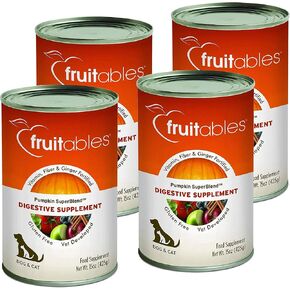 Fruitables Pumpkin Digestive Supplement 15oz (Pack of 12)