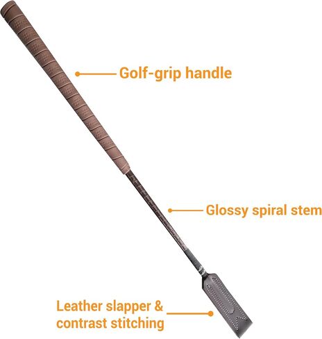 Leather Riding Crop for Horse Riding Show-Jumping Jump Bat Equestrian Race Whip Stick in Kuwait