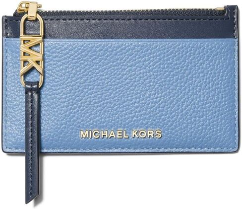 Michael Kors Empire Small Zip Card Case Brown/Luggage One Size in Saudi Arabia