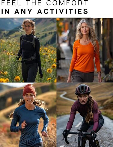 Merino Wool Base Layer Women - 100% Merino Wool Shirt Women Thermal Underwear Long Sleeve T-Shirt for Hiking (Medium, 170 Raspberry Weaved) in Kuwait