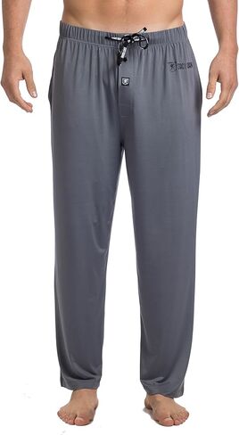 STACY ADAMS mens Stacy Adams Men's Regular Sleep Pant Pajama Bottom, Navy, Large US in Kuwait