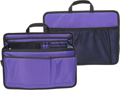 إدراج منظم للحقيبة الكاجوال وحقيبة الكتف وحقيبة اليد (L) (رمادي) in Kuwait