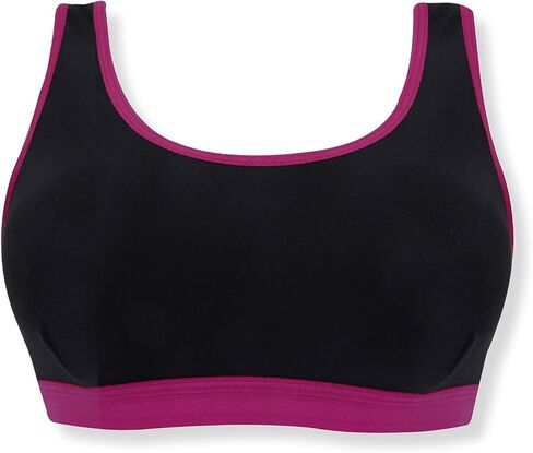 حمالات صدر للتدريب من القطن مع طبقات امامية مزدوجة للمراهقين من دي شيكا - عبوة من 5 قطع in Kuwait