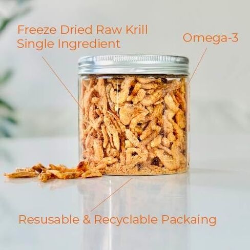 BLACK FOX Freeze-Dried Pump'ken Dog Treats | Cat Treats | 2oz Chicken Salmon Pumpkin, Raw, Healthy, All Natural, Human Grade, Digestion in Kuwait