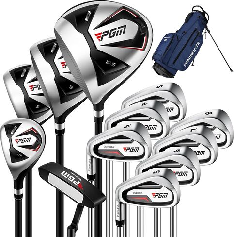PGM Men's Oversea Complete Golf Club Set with High-Strength Thin Face Design 460cc Driver High Forgiveness Ideal for Beginners in Kuwait
