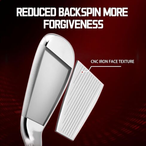 PGM Men's Oversea Complete Golf Club Set with High-Strength Thin Face Design 460cc Driver High Forgiveness Ideal for Beginners in Kuwait