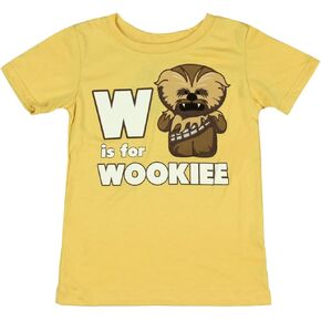 STAR WARS "W is for Wookie Little Boys T-Shirt