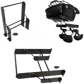 Tour Trunk Pack Pak Luggage-Racks/Garage Detachables Storage Detach Depot Wall Rack Fits for Harley Touring Road King Electra Street Glide (Classic Utility Series)