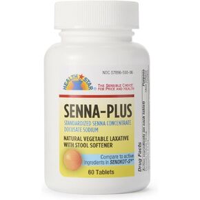 Senna Plus Tablets, 8.6-50mg, 60ct
