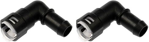 Dorman 800-418 Heater Hose Connector 3/4 x 3/4 Compatible with Select Ford / Lincoln Models, Black, 1 Count (Pack of 1) in Saudi Arabia