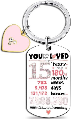 OEHEDOU Sweet 16 Gifts For Girls Sweet Sixteen Birthday Gifts 16th Birthday Gifts For Girls keychain Stocking Stuffers For Teen Girls Christmas Gifts For 16 Year Old Girl Daughter Birthday Gifts in Saudi Arabia
