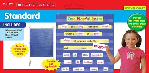 Standard Pocket Chart, Blue in Saudi Arabia