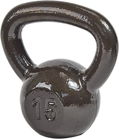 Fitvids Wide Grip 3-Piece or 4-Piece Kettlebell Exercise Fitness Weight Set, Include 5 lbs, 10 lbs, 15 lbs and 20 lbs, Set of 3 or Set of 4 in Saudi Arabia