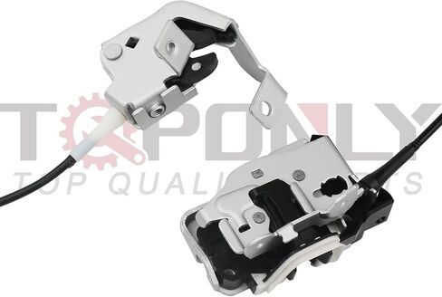 TQPONLY Door Lock Latch Assembly | Compatible with 1999-2008 Ford F150 F250 F350 F450 F550 F650 F750 Excursion Lincoln Mark LT | Front Left Driver Side Replaces 6C3Z-2521813-A 3C3Z-2521813-AA in Kuwait