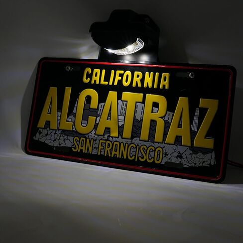 LED License Plate Light for Trailer RV Trucks UTV ATV Lorry Boat Number Plate Lamp Trailer Light Waterproof License Tag Lights [+Bracket Mount] in Kuwait