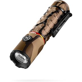 NEBO Redline Torchy 2K, 2000 Lumen Pocket, Rechargeable LED, Water & Impact Resistant Flashlight for EDC with Smart Power Control, Power Memory Recall, Removable Clip for Camping, Hunting, Hiking