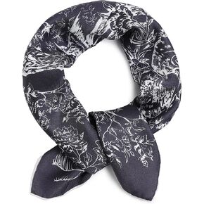 STARWHISPER 100% Pure Mulberry Silk Scarf-21''x21'' 14MM Silk Twill Scarf for Women Square Scarf with Gift Packaging in Kuwait
