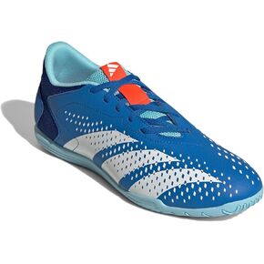 adidas Predator Accuracy.4 Indoor Footwear White/Core Black/Lucid Lemon Men's 11, Women's 12 Medium
