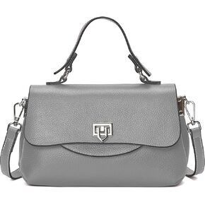 SHESTORY Small Genuine Soft Leather Crossbody Handbag Cute Solid Mini Shoulder Bags for Lady Purse