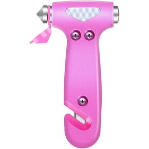 Window Breaker Tool, Car Window Breaker, Car Safety Hammer & Seat Belt Cutter 2 in 1, Car Escape Tool, Ideal Gift for Critical Times (Black Car Safety Hammer) in Kuwait