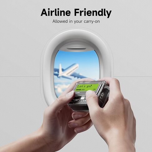 شاحن محمول، PD30W شحن سريع، بطارية احتياطية 10000 مللي أمبير في الساعة مع USB-C/USB-A، شاشة رقمية، إرسال رسالة، شاحن احتياطي لهاتف Samsung Google Pixel LG Moto iPhone iPad إلخ (أسود) in Kuwait