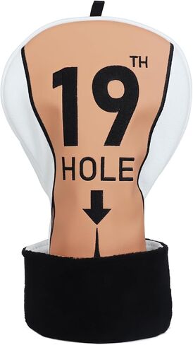 Magnetic Golf Headcover Funny Driver Headcover, 19th Hole Golf Club Head Cover for Woods and Driver Gag Golf Gift in Kuwait