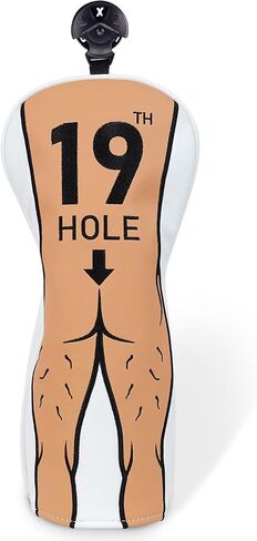Magnetic Golf Headcover Funny Driver Headcover, 19th Hole Golf Club Head Cover for Woods and Driver Gag Golf Gift in Kuwait