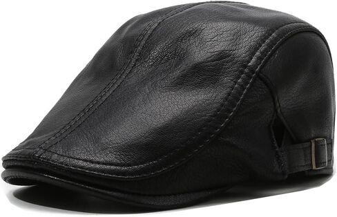 قبعة مسطحة للرجال من جلد الخراف Gatsby Ivy Cap للقيادة قبعة موزع الصحف in Kuwait