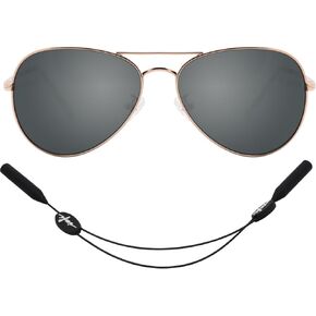 INFI Fishing Polarized Sunglasses Glass Lens Aviator Driving Glasses Metal Frame Color Mirrored Scratch Resistant