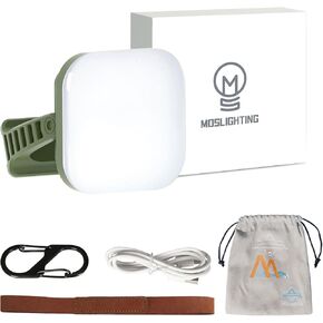 MOSLIGHTING Camping Lantern Rechargeable Work Light with Magnet & 1/4'' Screw Base, 4 Modes 1500LM Outdoor LED Flood Light 12000mAh PowerBank, IP65 Waterproof, Lanterns for Power Outages