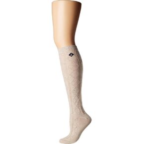 Sperry Top-Sider Women's Fashionable Warm Soft & Cozy Long Knee High Socks, whisper pink, Shoe Size: 5-10