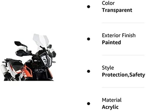 شاشة Puig Touring KTM 790 Adventure 19- C/Clear in Saudi Arabia