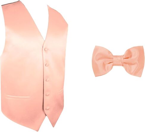 Exclusive Distributor Men's 2pc Solid Tuxedo Vest Formal Vest Suit Vest Casual Vest Waistcoat Vest Prom Vest Wedding Vest Necktie Bowtie Handkerchief Turquoise Extra Large in Saudi Arabia