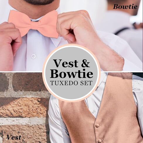 Exclusive Distributor Men's 2pc Solid Tuxedo Vest Formal Vest Suit Vest Casual Vest Waistcoat Vest Prom Vest Wedding Vest Necktie Bowtie Handkerchief Turquoise Extra Large in Saudi Arabia