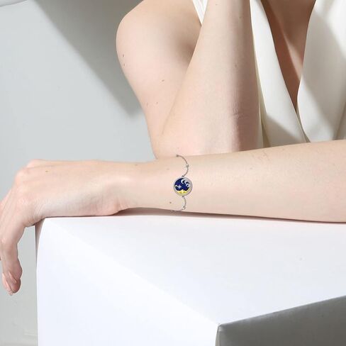 HUKKUN Capybara Bracelet Sterling Silver Animal Bracelet Capybara Jewelry Gift for Women in Saudi Arabia