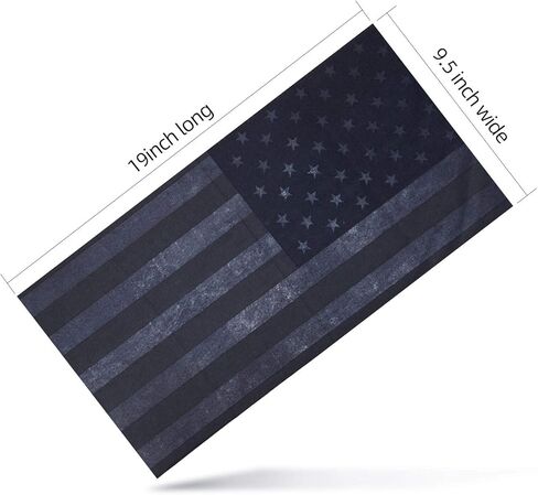 قناع الوجه المبرد بتصميم العلم الامريكي - قناع وجه للرقبة قابل لاعادة الاستخدام والغسل in Kuwait