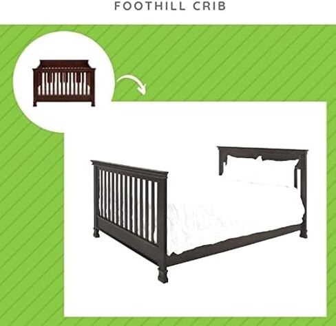 طقم تحويل كامل الحجم لقضبان سرير لاختيار مليون دولار مهد أطفال (إسبريسو) in Kuwait