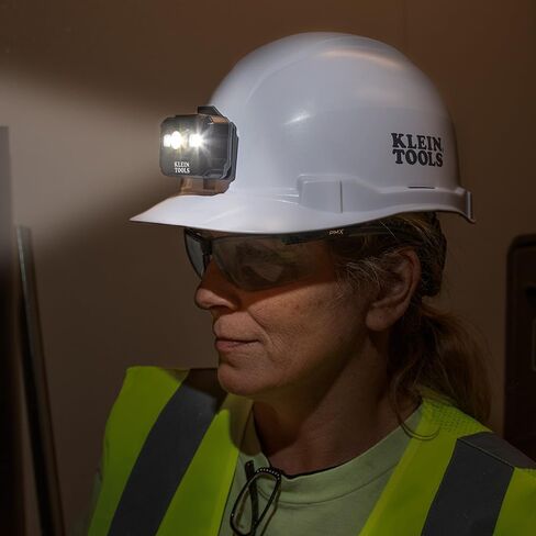 Klein Tools 56049 Rechargeable Headlamp/LED Lights, Adjustable Fabric Strap with Marker/Pencil Holder, 260 Lumens, for Work and Outdoors in Kuwait