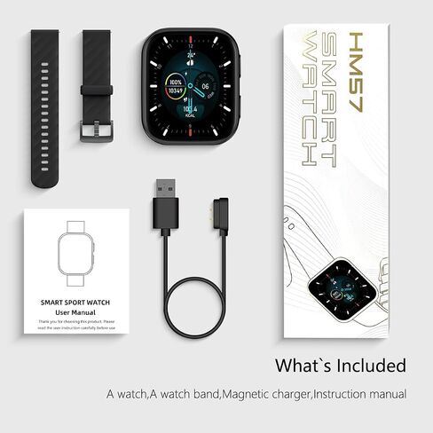 FITVII Health & Fitness Tracker 2024 (Answer/Make Calls), Smart Watch with 24/7 Heart Rate and Blood Pressure, Sleep Tracking, Blood Oxygen Monitor, 120+ Sport Mode Waterproof Activity Tracker in Saudi Arabia