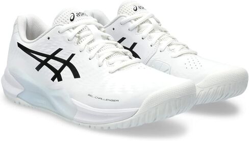 ASICS Men's Gel-Challenger 14 Tennis Shoe, 9.5, White/Sapphire in Saudi Arabia