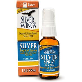 Natural Path Silver Wings Colloidal Silver Immune Supplement, 1 Fluid Ounce