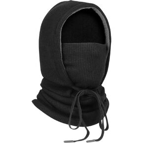 HASAGEI Balaclava Women Ski Mask for Women Men Windproof Thermal Hood Winter Neck Warmer with Plush Lining