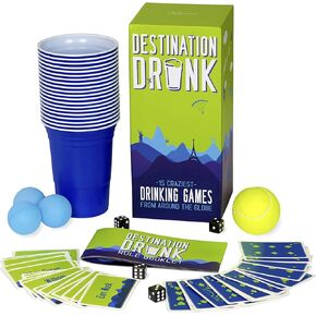 Destination Drink - 15 Craziest Drinking Games from Around The Globe (Adult Party Games from Japan, Peru, Germany, Russia and More)