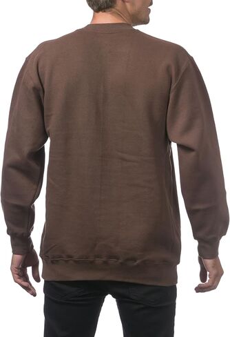سترة صوفية ثقيلة الوزن للرجال من Pro Club بوزن 13oz ورقبة دائرية، باللون الأزرق الملكي، مقاس X-Large in Kuwait