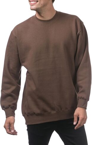سترة صوفية ثقيلة الوزن للرجال من Pro Club بوزن 13oz ورقبة دائرية، باللون الأزرق الملكي، مقاس X-Large in Kuwait