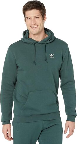 adidas Originals Adicolor Trefoil Hoodie Mineral Green XS in Saudi Arabia